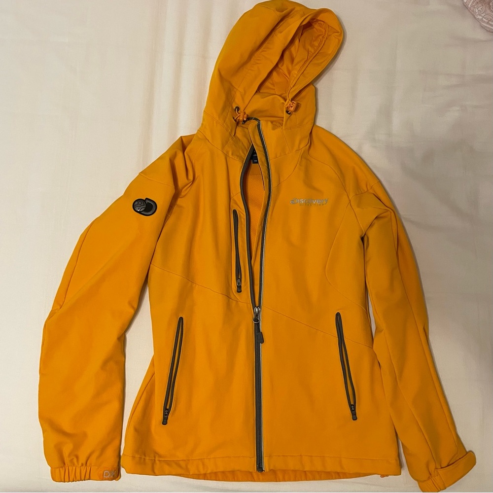 orange/yellow korean discovery expedition jacket